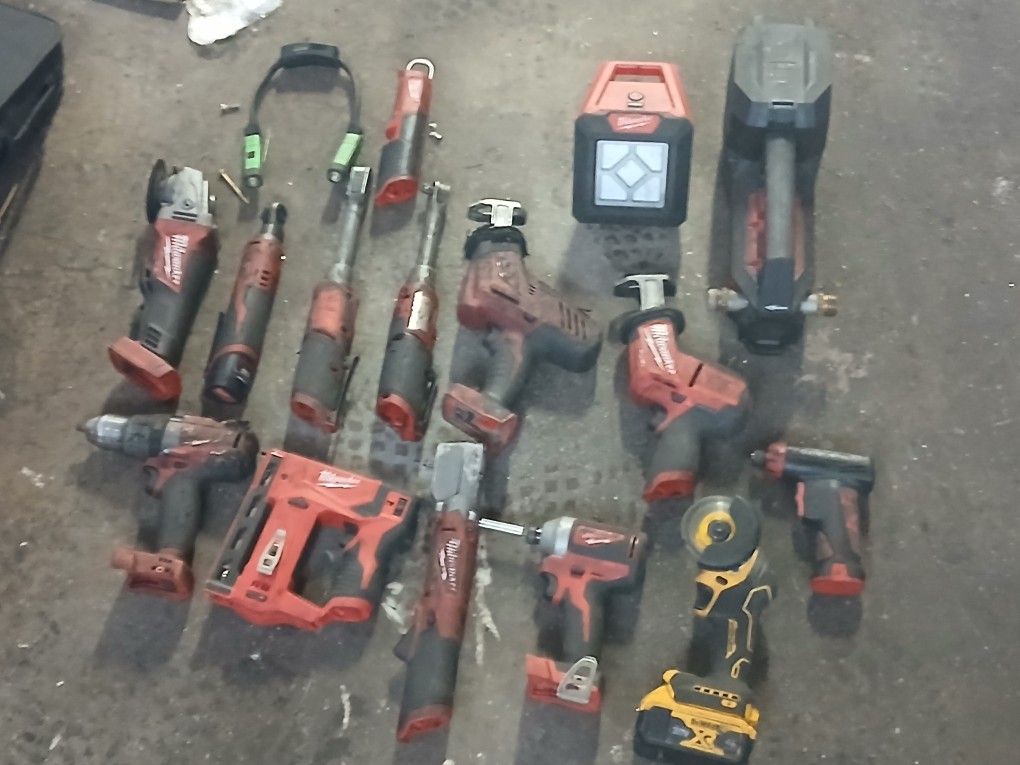 Snap On Tools, Tons Of Milwaukee Tools