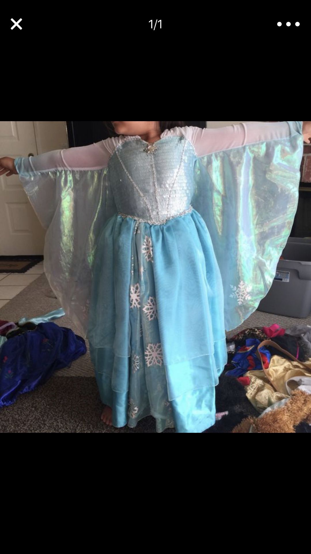 Elsa deluxe Disney Store costume