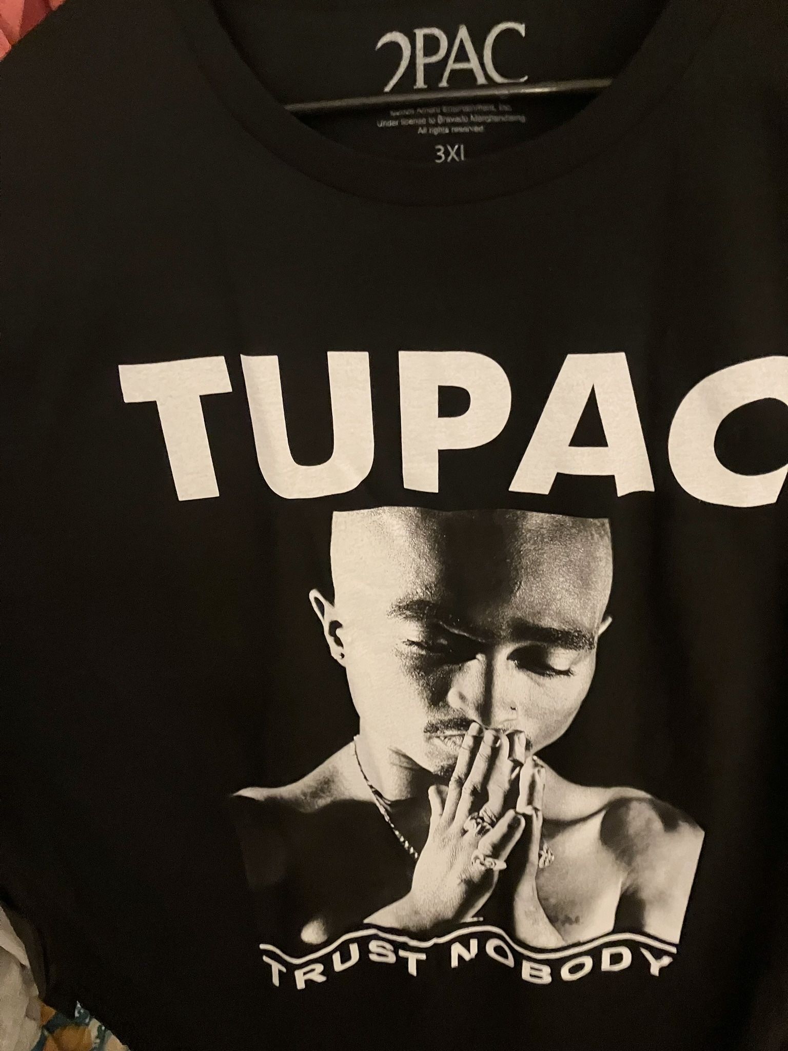 Brand New Mens Tupac T-shirt-Size 3X