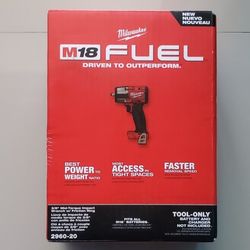 M18 FUEL GEN-2 18V Lithium-Ion Mid Torque Brushless Cordless 3/8 in. Impact Wrench with Friction Ring (Tool-Only)