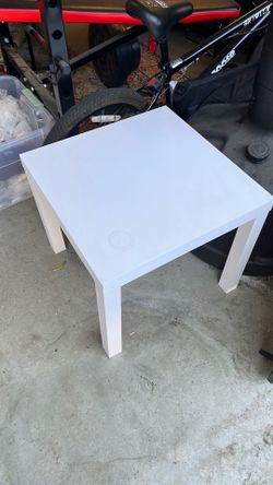 White end table from target must pick up