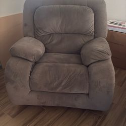 Recliner Sofa Grey