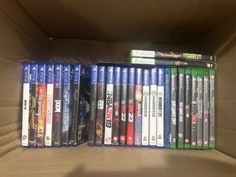 PS4, switch, Xbox one games