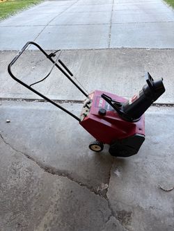 Toro CCR1000 Single Stage Snowblower