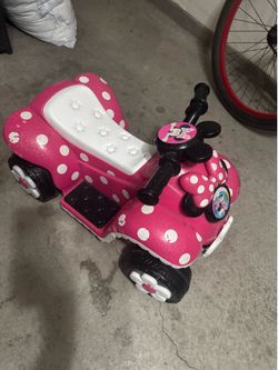 Minnie mouse quad
