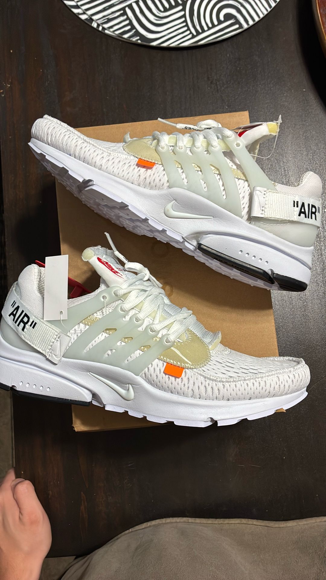 Nike Presto Off White Size 12 09/04