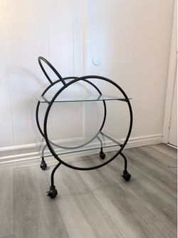 Vintage Retro Bar Cart