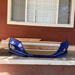 2021 honda accord front bumper blue