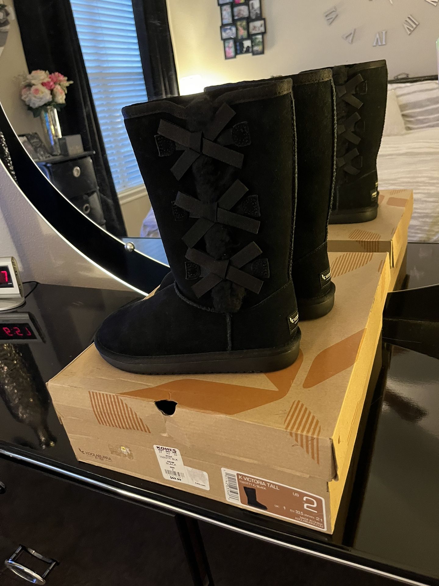 NWT Koolaburra By UGG Victoria Tall Boot - Kids' (Sz. 2)