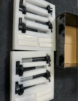 ECCPP 8 Pack For 5.0L V8 Ford F-150 Mustang 2017 Ignition Coils & 8 Spark Plugs