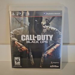 PS3 Game- CALL OF DUTY BLACK Ops