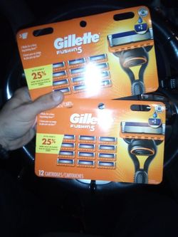 Gillette Fusion 5 12 Pk 