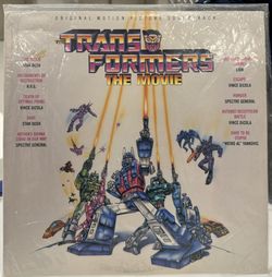 Transformers: The Movie – Original Motion Picture Soundtrack LP (1986, Rare, Excellent Condition)