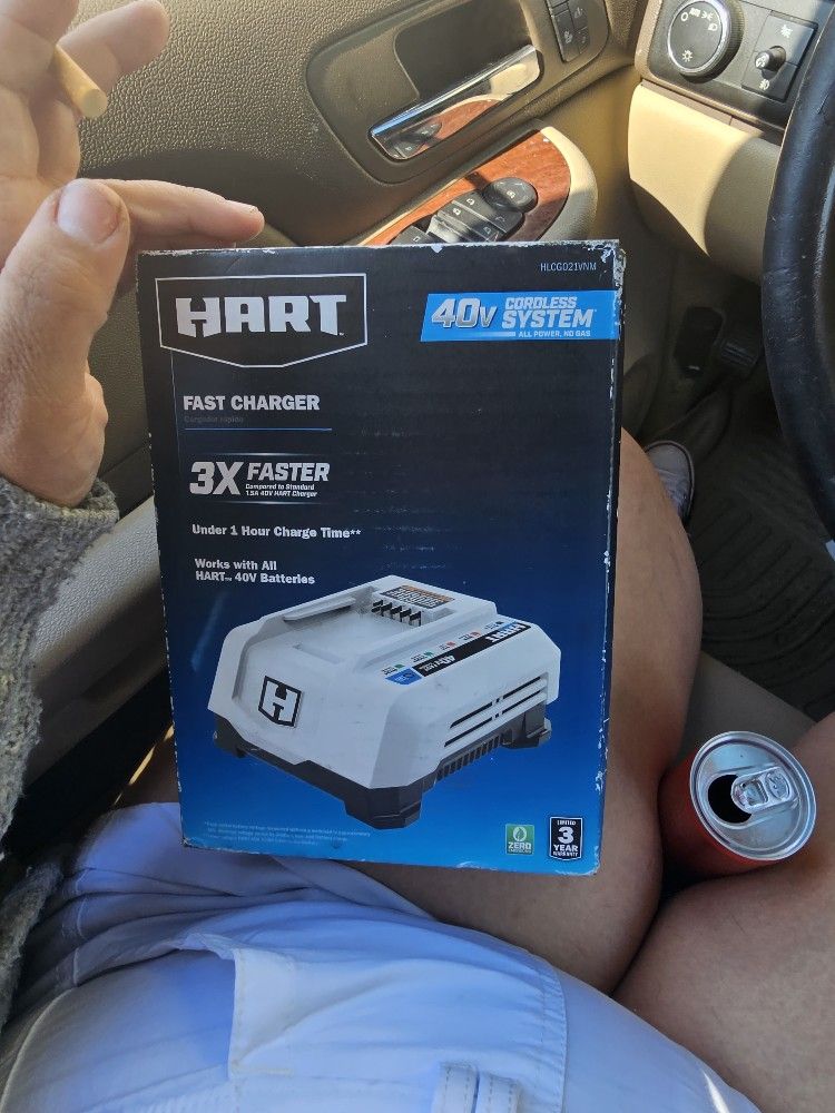 Hart 40V Corless System Battery Charger Willing To Barter for Sale in