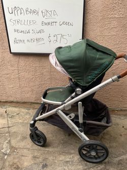 UPPAbaby Vista Stroller Emmett Green