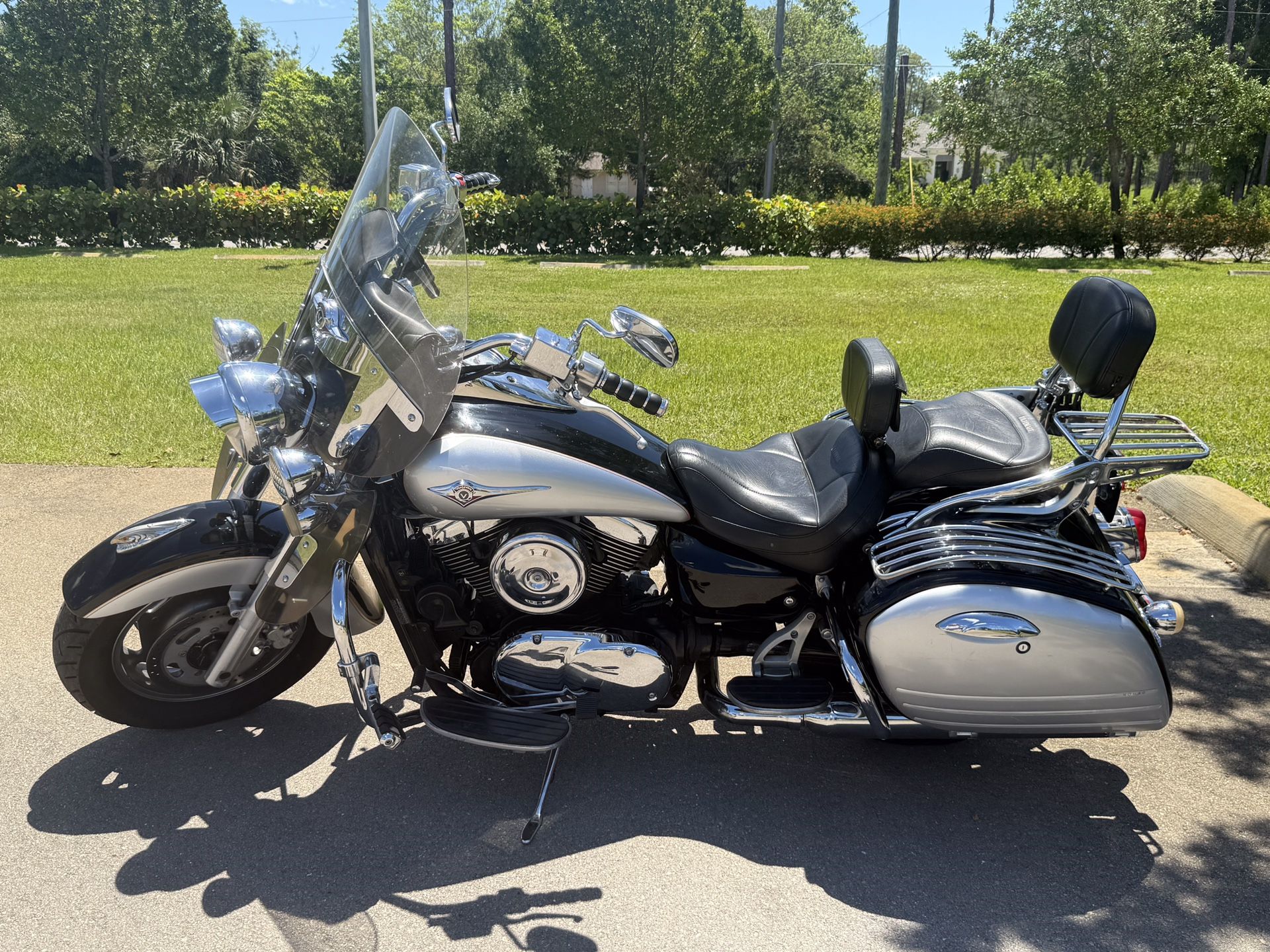 Nice 2005 Kawasaki Nomad with Custom Chrome Eagle Detail