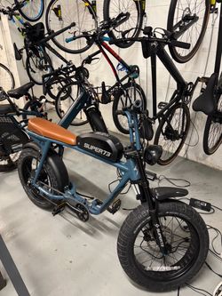 Super73 Electric Bike Blue