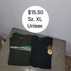 Unisex Under Armour T-shirts (2pc) Bundle Sz. XL