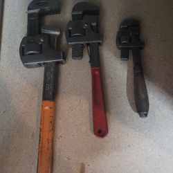 Vintage Pipe Wrenches
