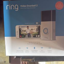 RING Video Doorbell , Camera, Alarm 