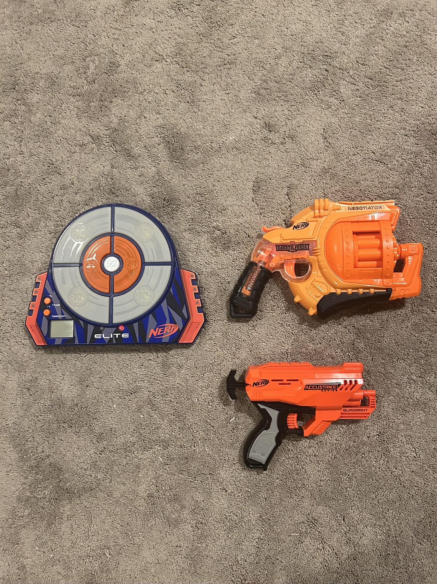 Nerf Blaster Plus Target Lot