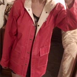 Raincoat ☔️ Red Raincoat 