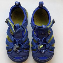 Keen Kids Toddler sandals Shoes Blue Yellow Size 12 