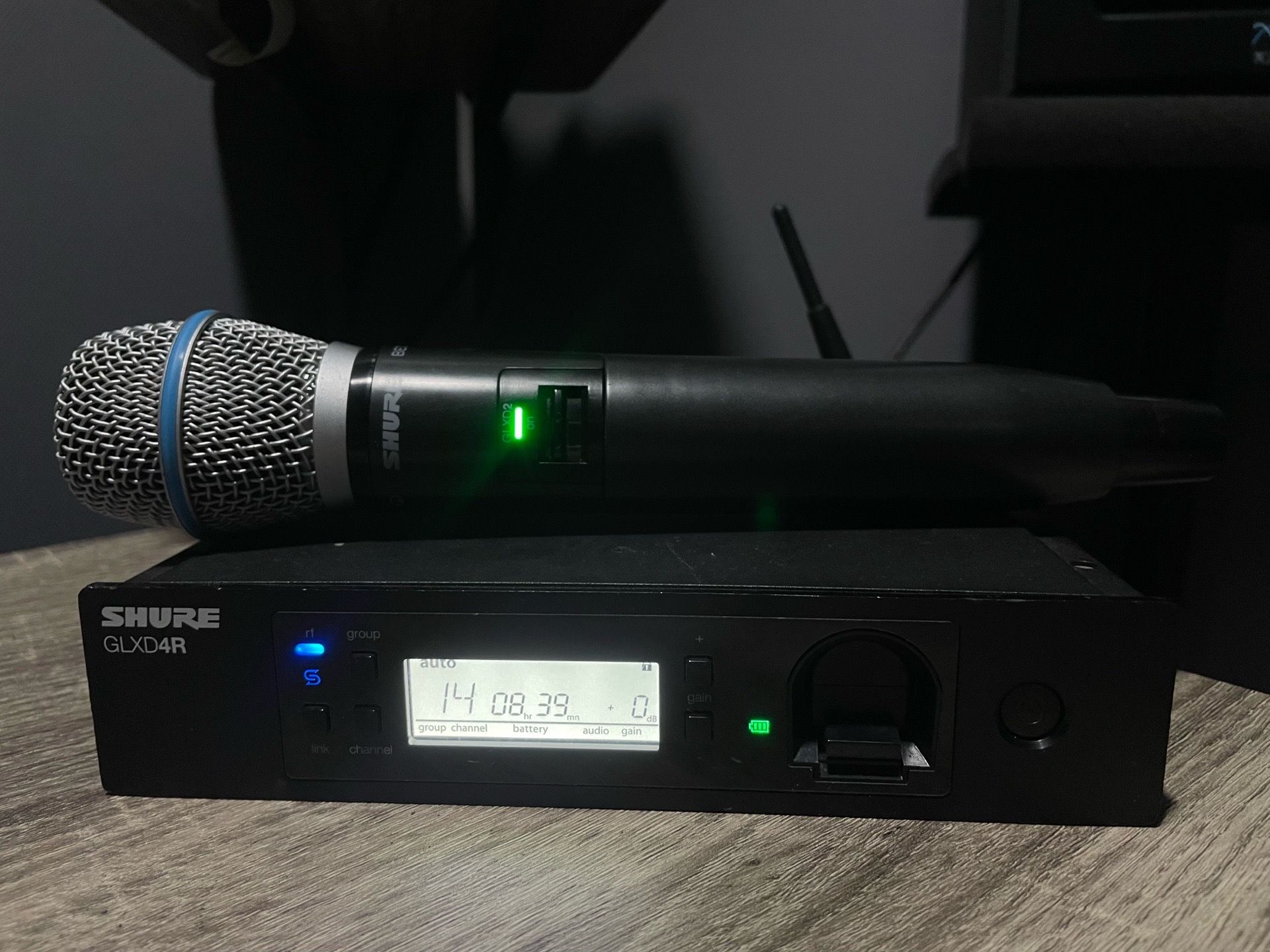 Microfono Shure Sistema Inalambrico