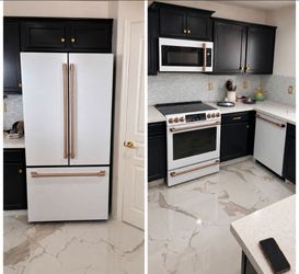 G.e. cafe white appliances,