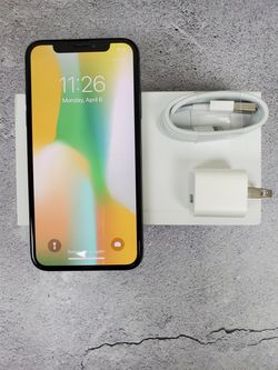 IPHONE X--64GB****UNLOCK FOR ANY SIM