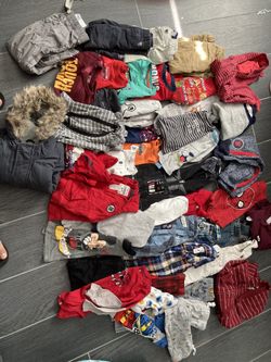 Boys Clothes Sizes Most 18-24,2T Few 3t