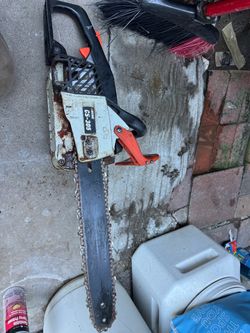 Echo chainsaw good condition asking for. 140👈🏼