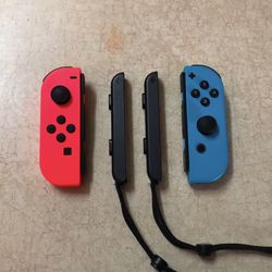 Original Nintendo JOYCONS CONTROLLERS with Wrist Straps