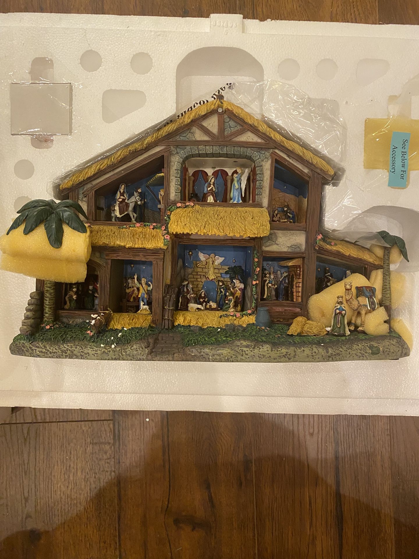 Brand new still in box, Hawthorne Village nativity scene