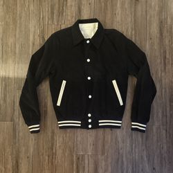 Sandro Varsity Style Bomber Jacket
