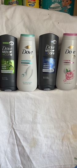 Dove body wash