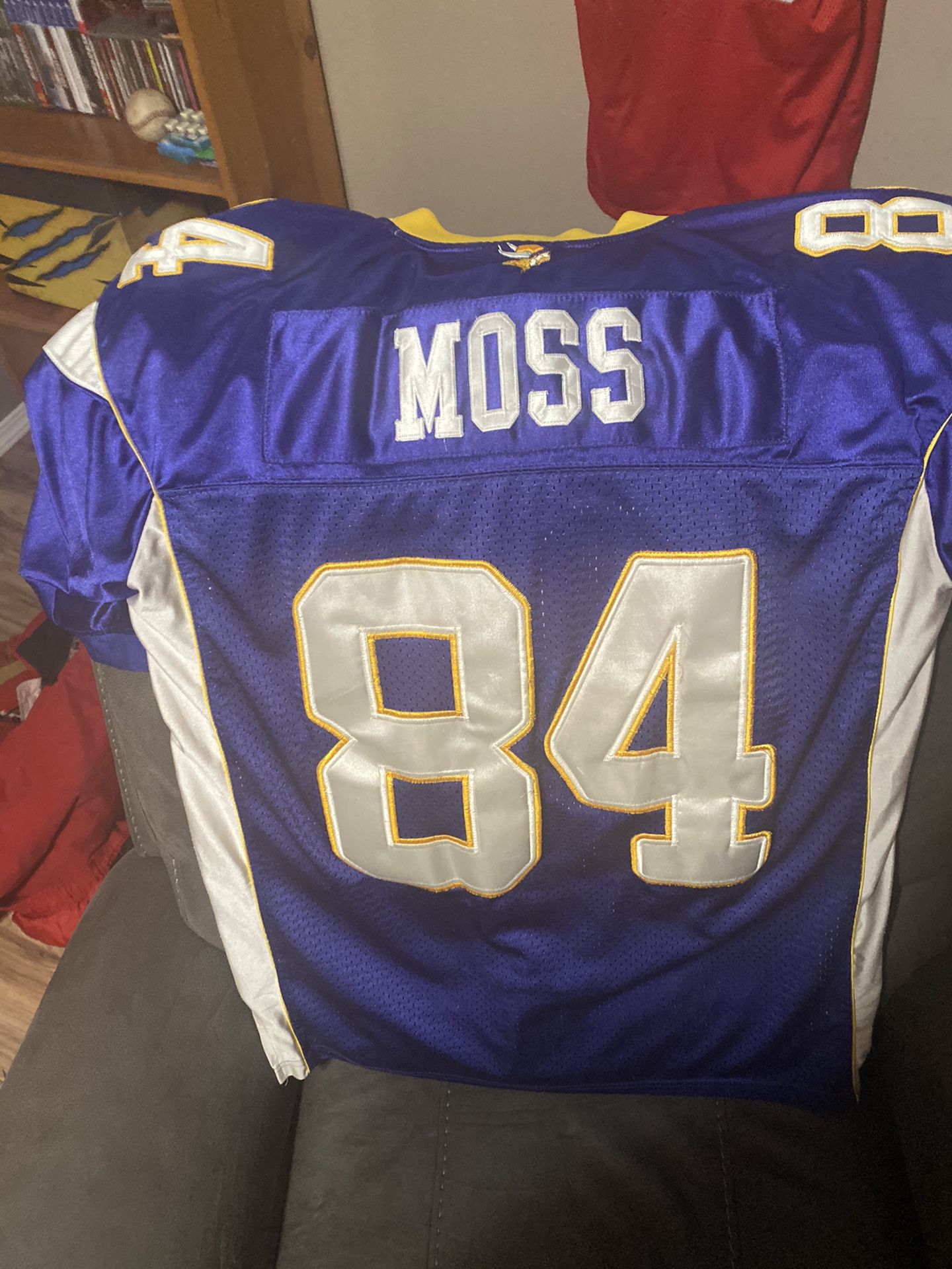 Reebok Randy Moss Minnesota Vikings jersey