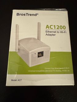 BrosTrend AC1200 Ethernet to Wi-Fi Adapter
