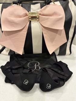 Bombshell Sportswear Black Women’s Foldable Athletic Dance Shoes with Carry Case