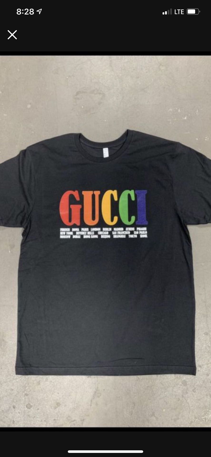 Gucci city unisex shirt