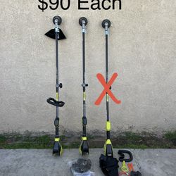 NEW RYOBI 40V HP Brushless Expand-It Carbon Fiber Attachment Capable String Trimmer *$90ea*