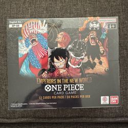 One Piece OP 09 Booster Box Emperors in the New World 