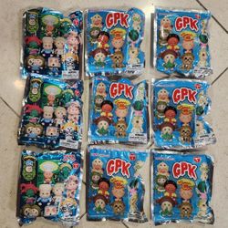 GPK Garbage Pail Kids Mystery Figural Bag Clip Lot of 9 - SEALED