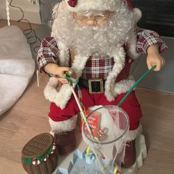 Animated Santa Christmas Decor (Vintage)