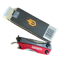 Gerber Dime Mini Multi-Tool - Red/Gray (With Original Box)