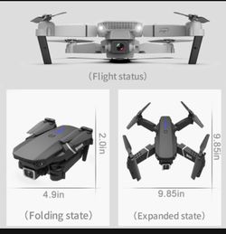 3 Drones – HD 4K Dual Camera, Foldable – All 3 for $60