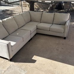 Light Grey Sectional Couch
