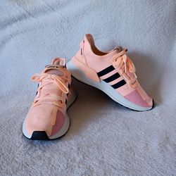 Adidas Womens U Path Run G27996 Orange Running Shoes Sneakers Size 6.5 