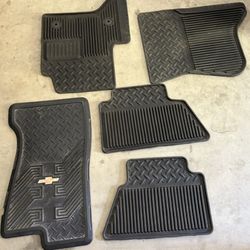 Car Rubber Floor Mats (random Lot)