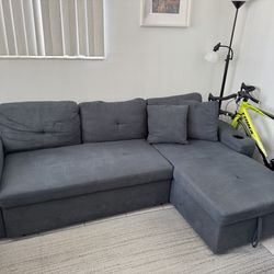 L-Shaped Sofa Bed